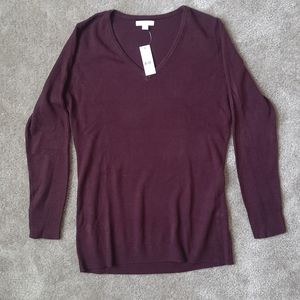 New York and company purple sweater